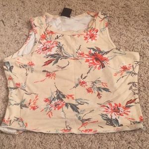 Crop top. Never worn.